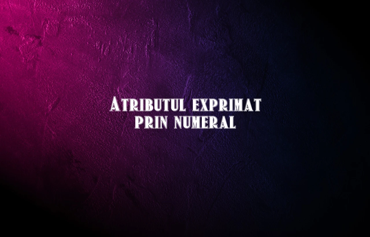atribut numeral